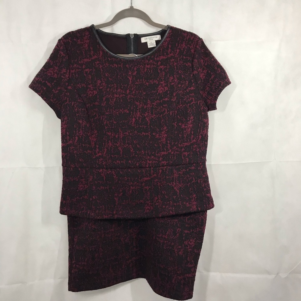 LIZ CLAIBORNE Petite Top and Skirt Set, Si…
